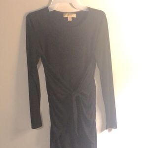 Michael Kors black wrap dress